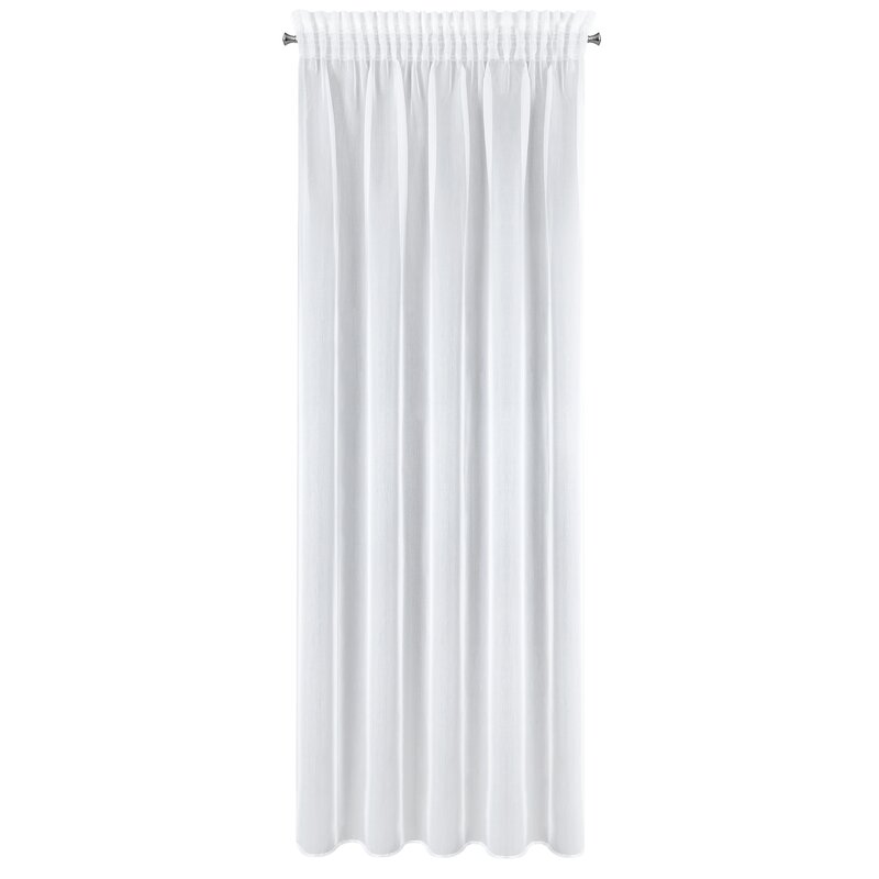Záclona MIREA na páske biela s lesklou niťou 140x270cm 140x270
