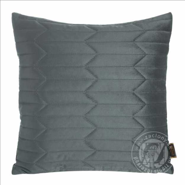 Zamatová obliečka na vankúš SOFIA1 45x45 cm tmavá mätová