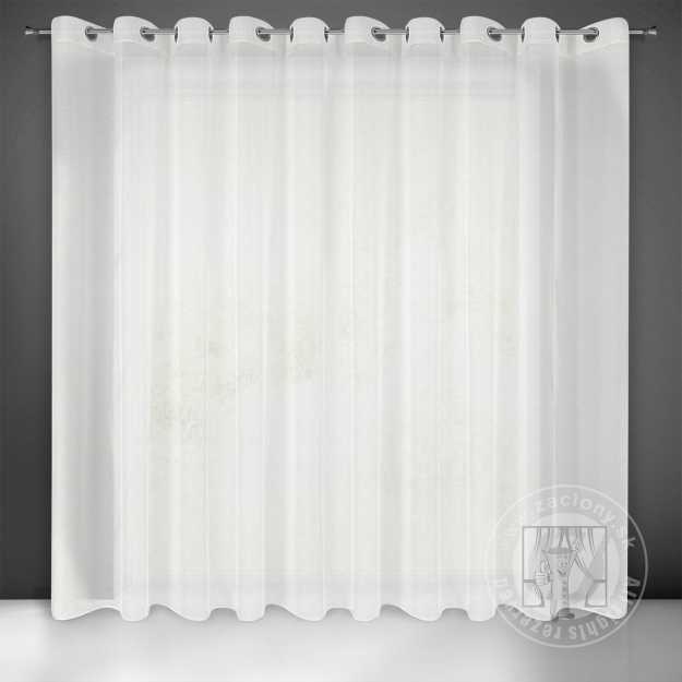 Záclona REBECCA na krúžkoch krémová 350x250cm