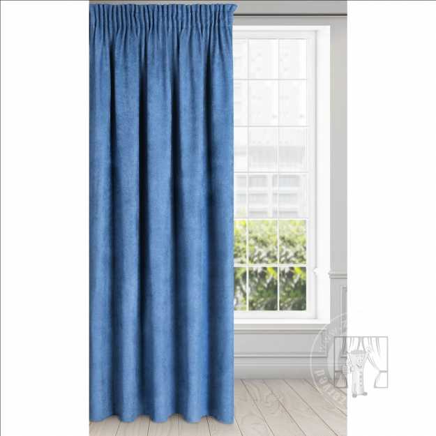 Záves AMAYA modrý 140x250 cm