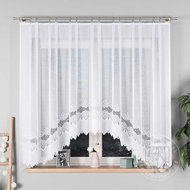 Žakarová záclona MODESTA 017173/001 300x160cm