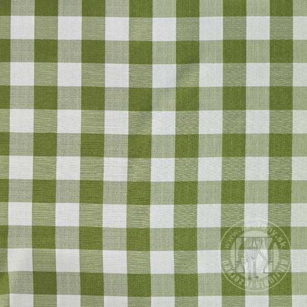 Dekoračná látka s teflonovou úpravou - Cegled 07 zelená