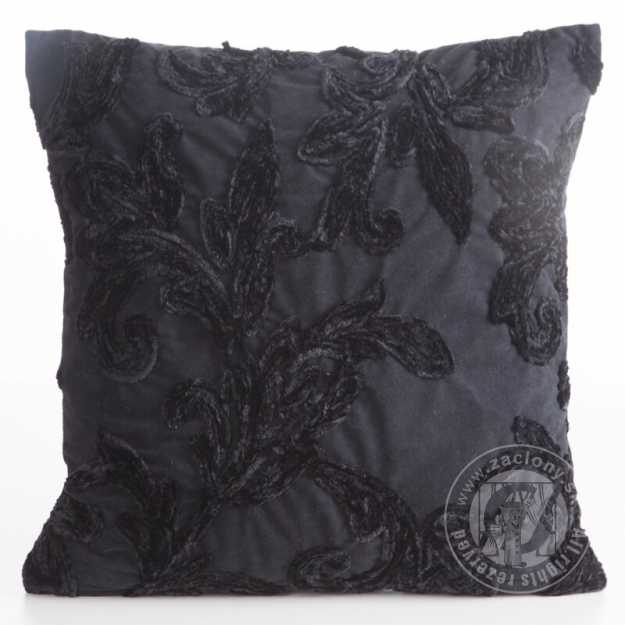 Obliečka na vankúš VERSO 45x45cm čierna