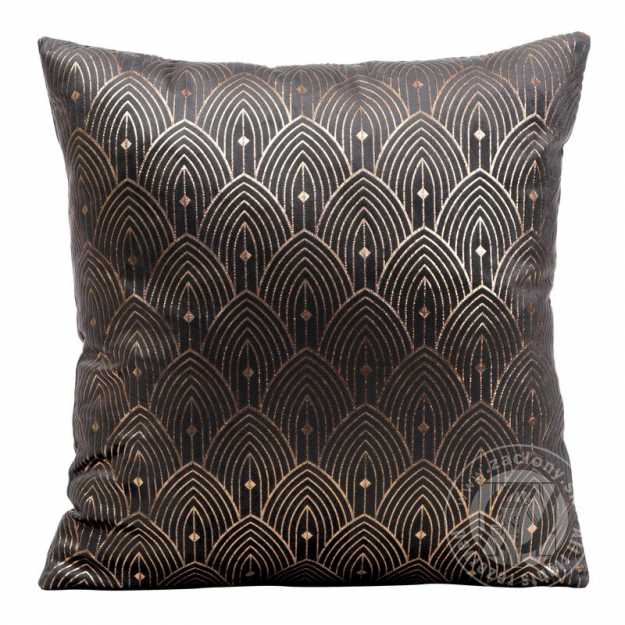 Obliečka na vankúš AGNES 40x40cm grafitová