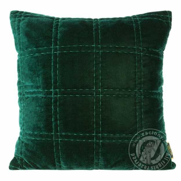 Obliečka na vankúš PREMIUM KRISTIN2 45x45cm tmavozelená