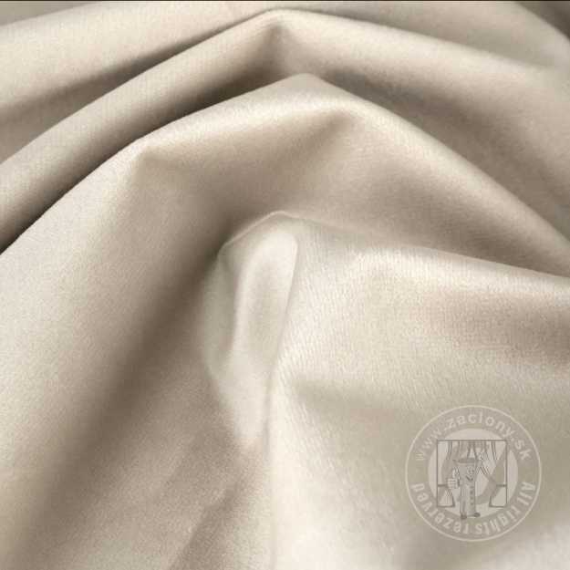 Záves PREMIUM VELVET P277/23 tmavý krémový