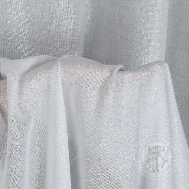 Záclona metráž 22640 biela