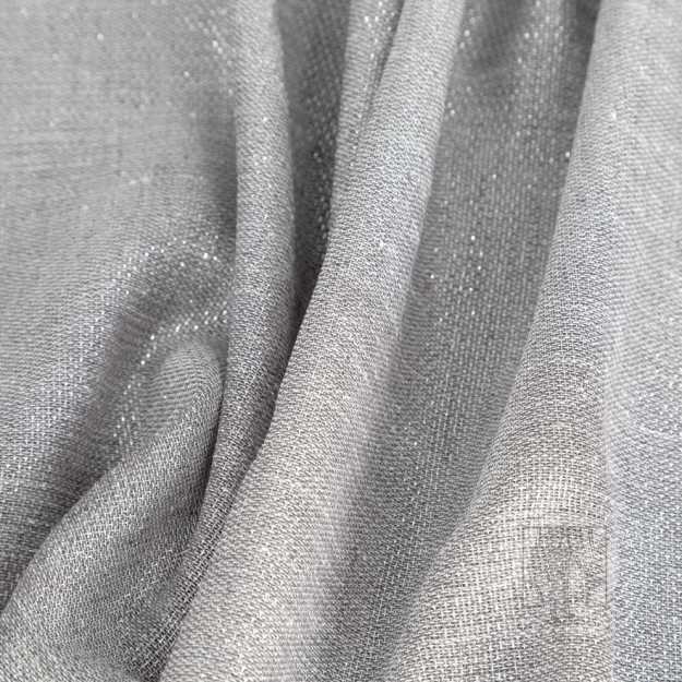 Záclona metráž 22640 strieborná