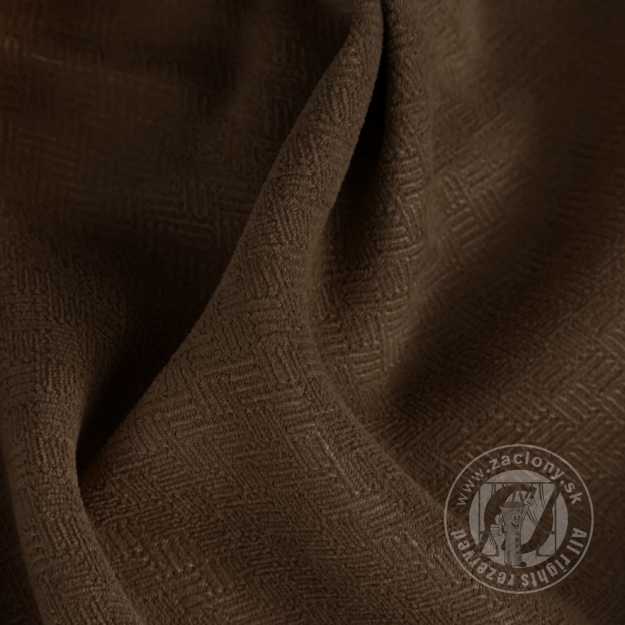 Záves KEEP tmavohnedá