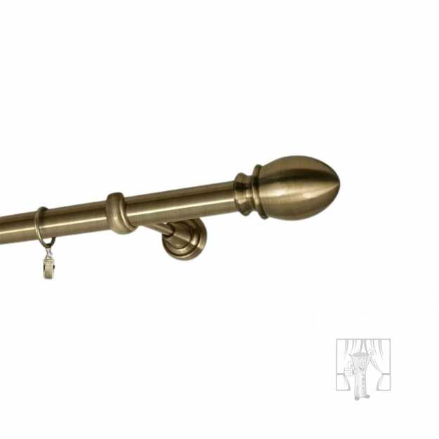 Kovová garniža BELUNO Zlatý Antik