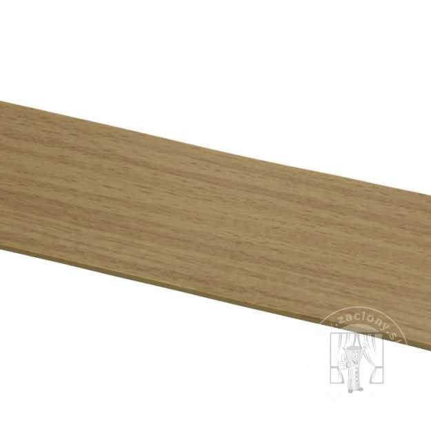 Krycia lišta ku plastovej koľajnici - buk 5cm
