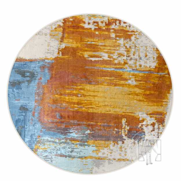 Kusový koberec BLOOM 466 139/AK990 - kruh