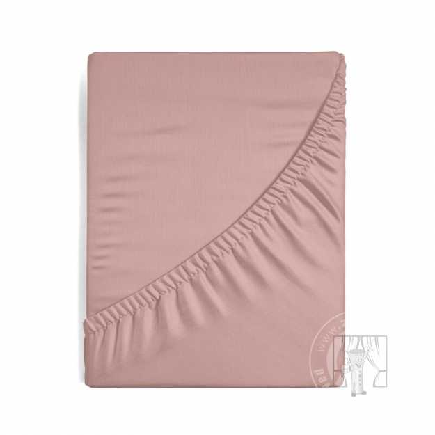 Plachta z bavlneného saténu NOVA3 100x200 cm púdrovo ružová