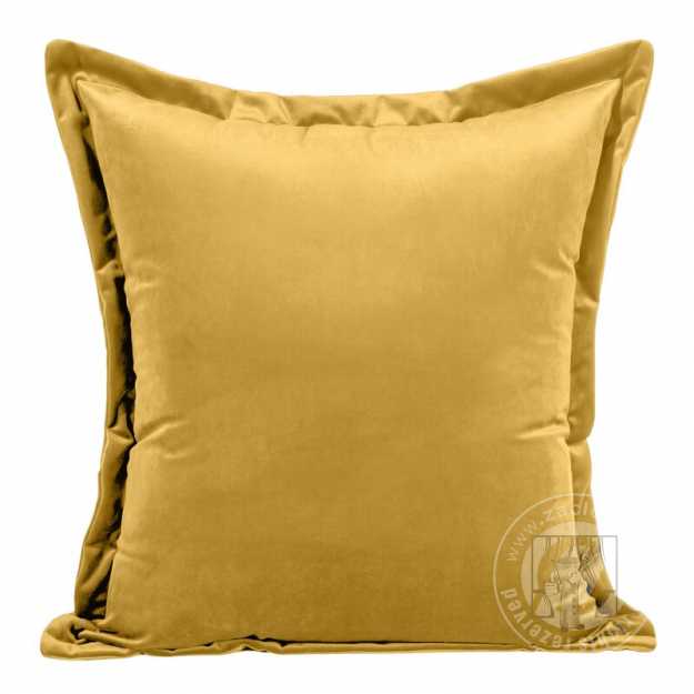 Obliečka na vankúš RIA 45x45 cm horčicová