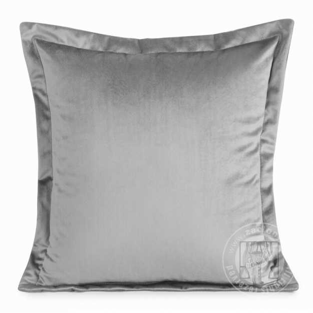 Obliečka na vankúš RIA 45x45 cm oceľová