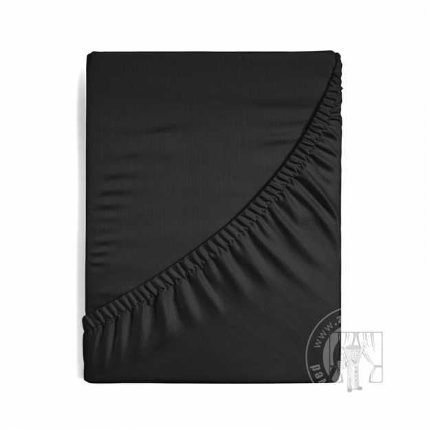 Plachta z bavlneného saténu NOVA3 160x200 cm čierna