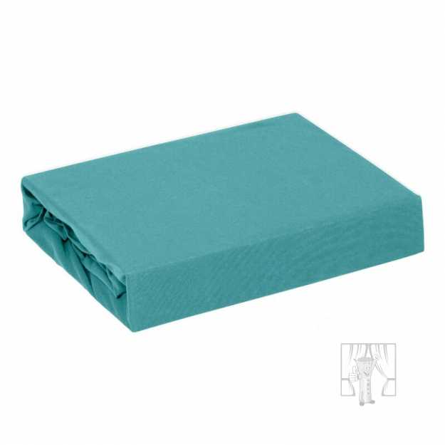 Napínacia plachta ADELA 160x200 cm tyrkysová