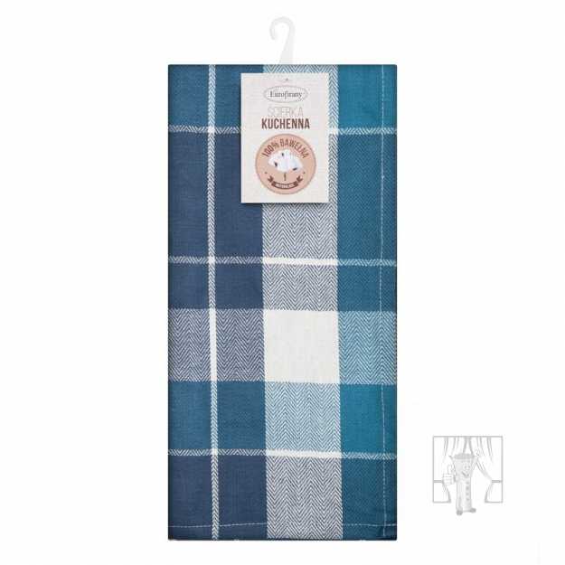 Sada bavlnených kuchynských utierok MONA 50x70 cm modré 2ks