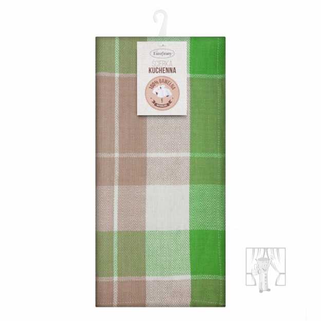 Sada bavlnených kuchynských utierok MONA 50x70 cm zelené 2ks