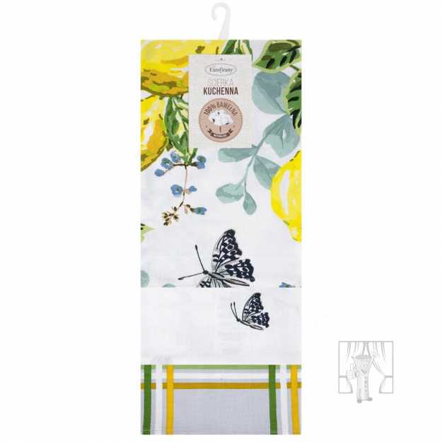 Sada bavlnených kuchynských utierok LEMON 50x75 cm 3ks