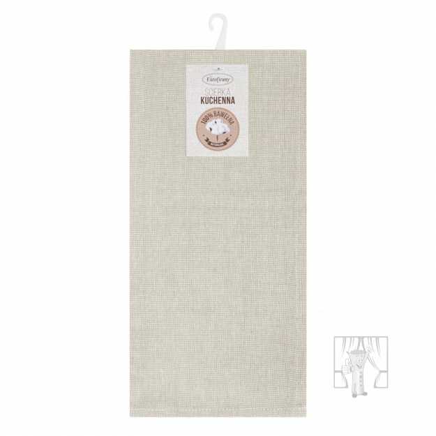 Sada bavlnených kuchynských utierok KARIN 50x70 cm béžové 2ks
