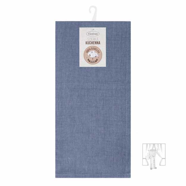 Sada bavlnených kuchynských utierok KARIN 50x70 cm modré 2ks