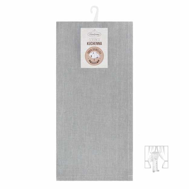 Sada bavlnených kuchynských utierok KARIN 50x70 cm sivé 2ks