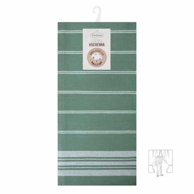 Sada bavlnených kuchynských utierok RUBI 50x70 cm zelené 2ks