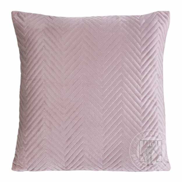 Zamatová obliečka na vankúš SOFIA 45x45 cm púdrová ružová