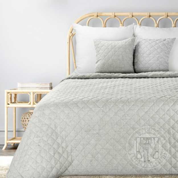 Prehoz na posteľ s ľanovou štruktúrou LEN1 170x210 cm béžový