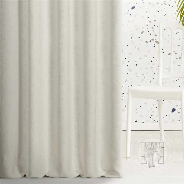 Šenilový záves ALETA natural, 280cm