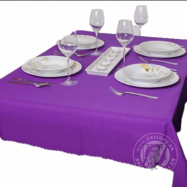 Teflonový obrus vodoodpudivý 150x220 cm fialový