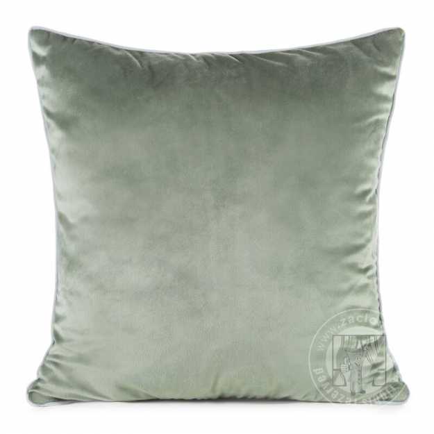 Obliečka na vankúš GAJA2 s lemovaním 60x60 cm olivová