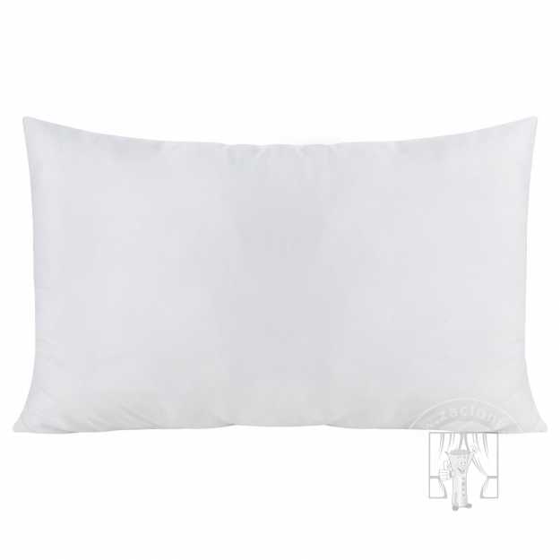 Vankúš biely - výplň 32x55 cm