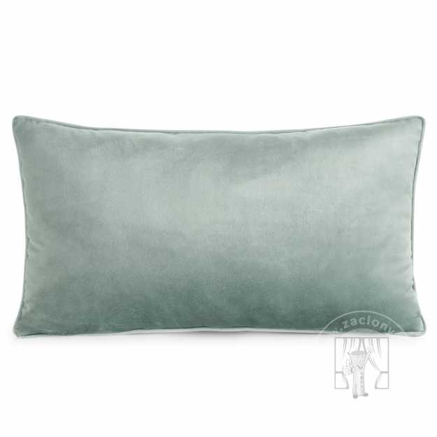 Vankúš GAJA3 s lemovaním 30x50 cm tmavá mätová