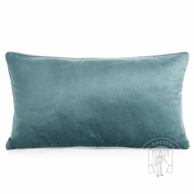 Vankúš GAJA3 s lemovaním 30x50 cm tmavomodrá