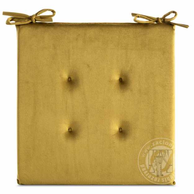 Podsedák GAJA 40x40 cm horčicový