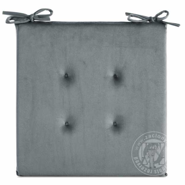 Podsedák GAJA 40x40 cm strieborný