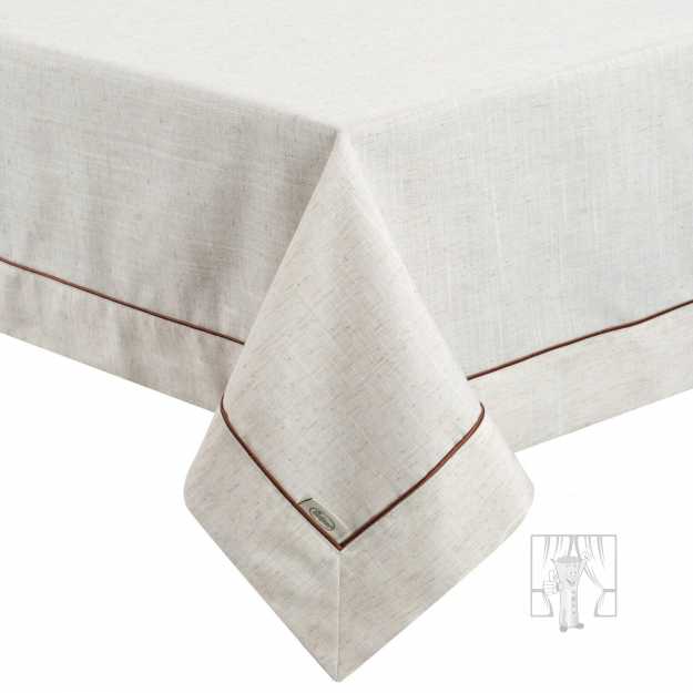 Obrus NATURA s prímesou ľanu 145x280cm 