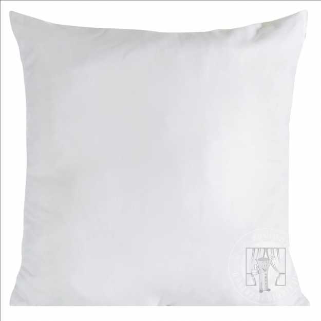 Vankúš biely - výplň 43x43 cm