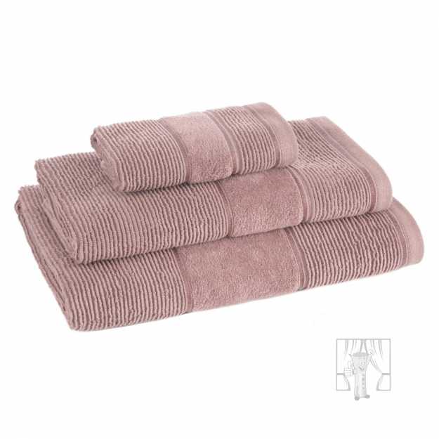 Osuška EMMA 70x140 cm púdrovo ružová 05