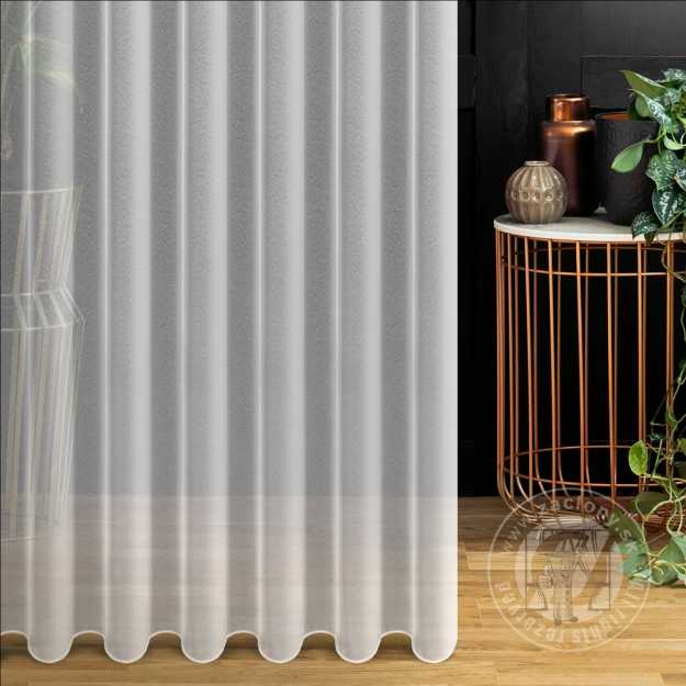 Záclona metráž 1070A markizeta biela E 330cm