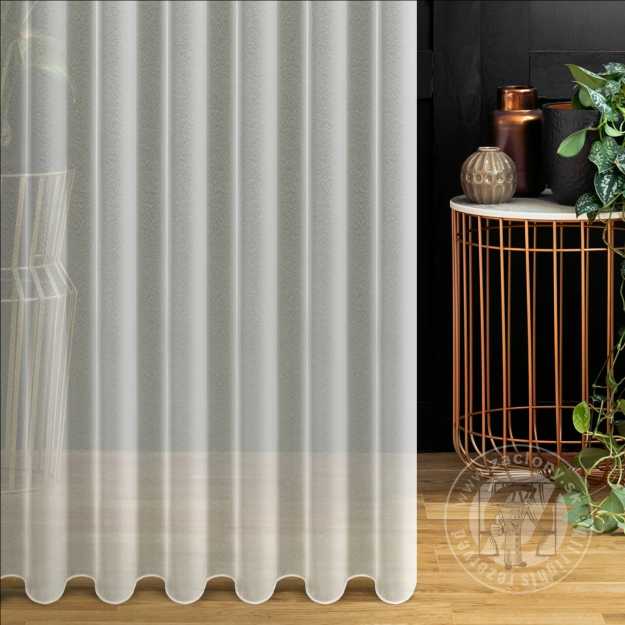 Záclona metráž 1070A markizeta krémová E 300cm