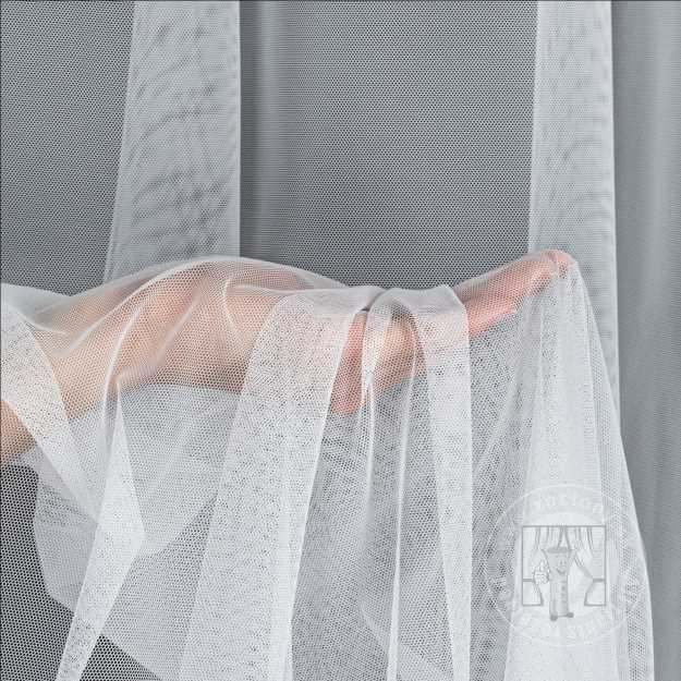 Záclona metráž TULGREK biela E 300cm