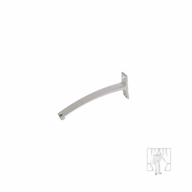 Nástenný držiak LUXOR Inox 180 mm - Jednoduchý