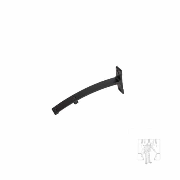 Nástenný držiak LUXOR Čierny 120/180 mm - Dvojitý