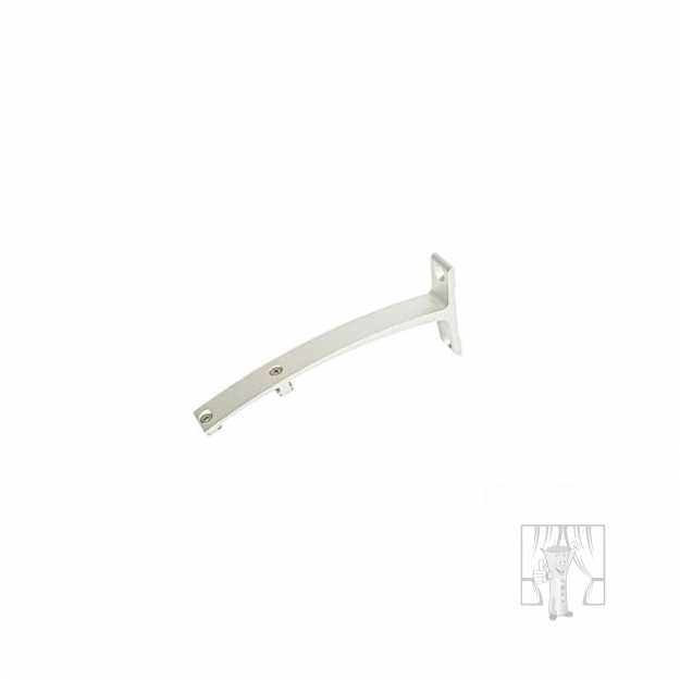 Nástenný držiak LUXOR Biely 120/180 mm - Dvojitý