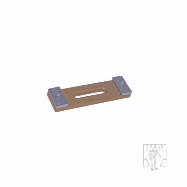 Stropný držiak LUXOR Patyna - Dvojitý