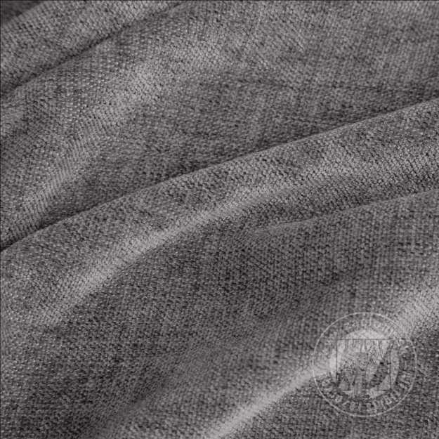 Šenilový záves NATALI 300 cm oceľový