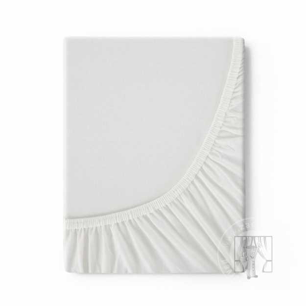 Napínacia plachta JERSEY3 220x200 cm krémová